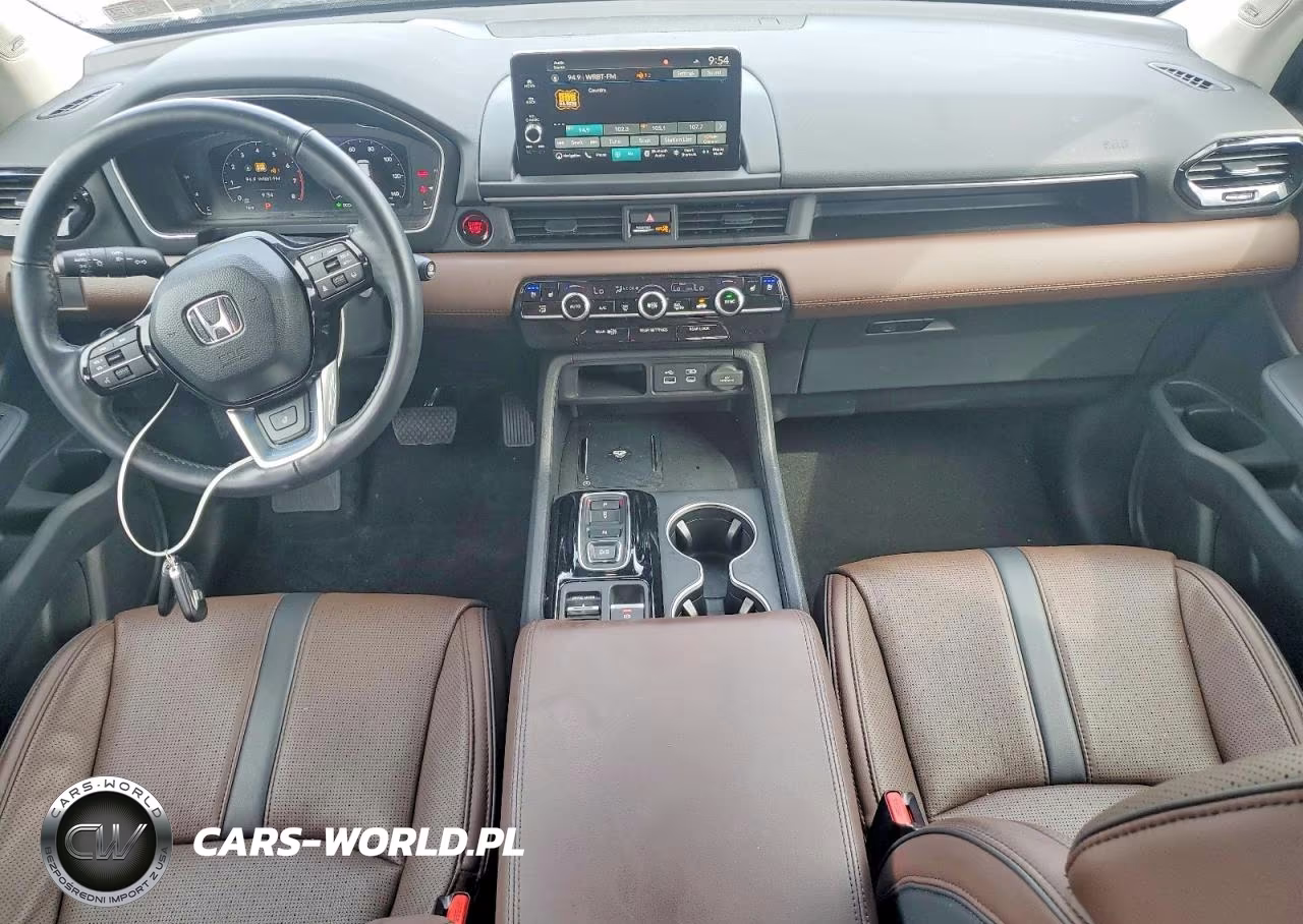 2025 Honda Pilot Elite VIN:5FNYG1H80SB038640 - 8