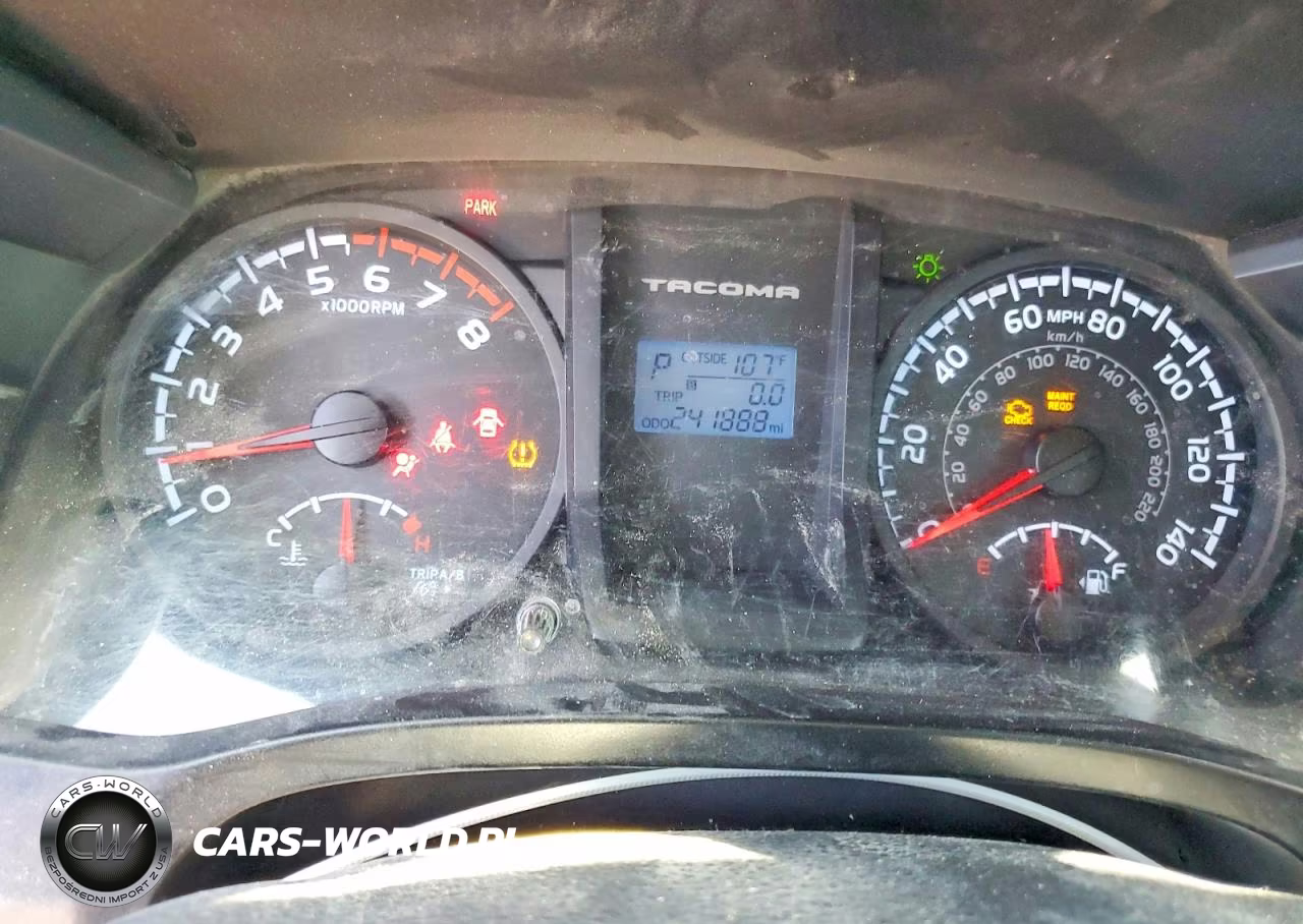 2016 Toyota Tacoma Sr VIN:5TFRX5GNXGX071757 - 9
