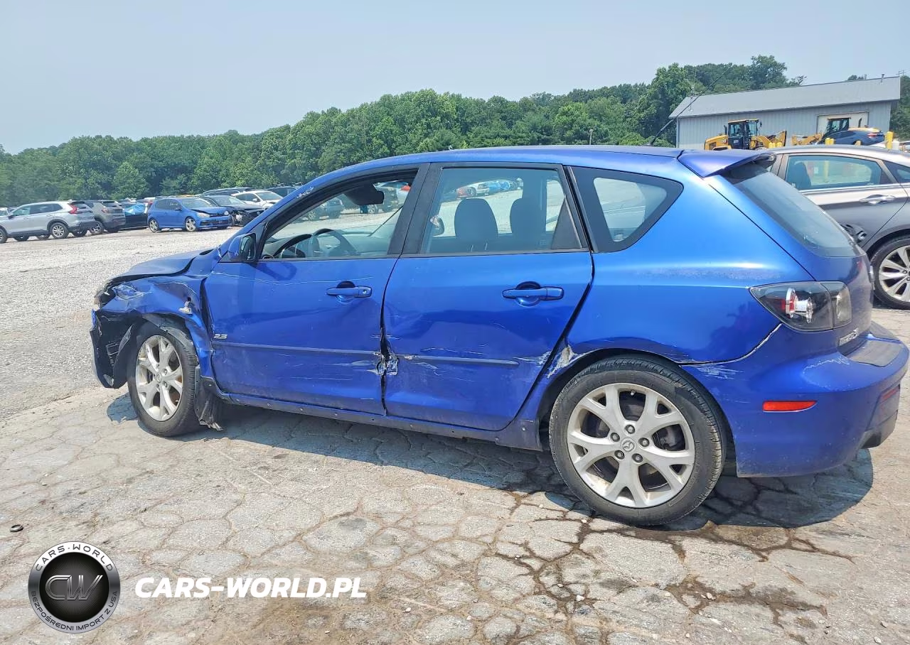 2008 Mazda 3 Hatchback VIN:JM1BK343181808176 - 2