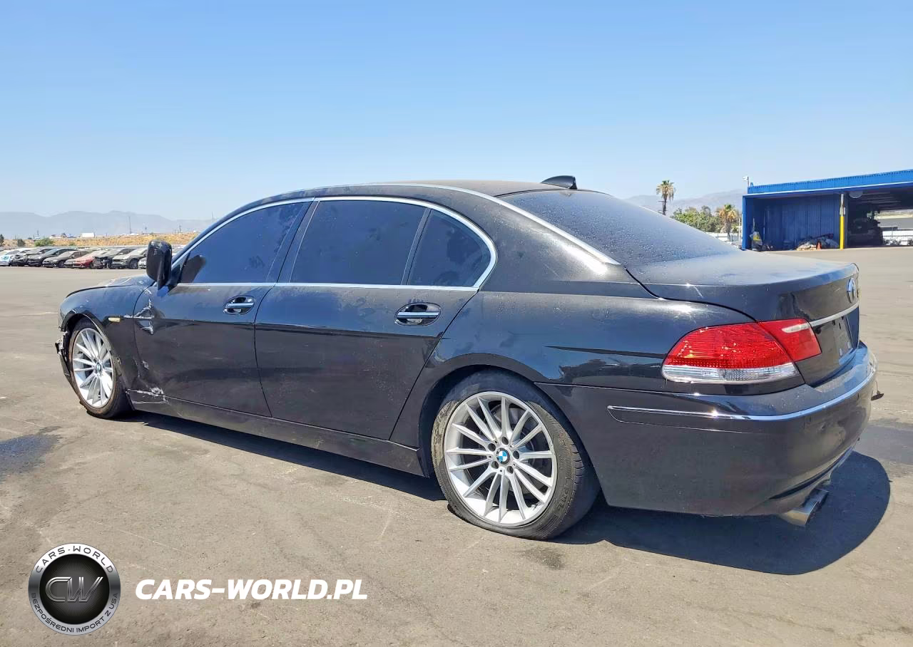 2006 BMW 750 Li VIN:WBAHN83596DT29904 - 2