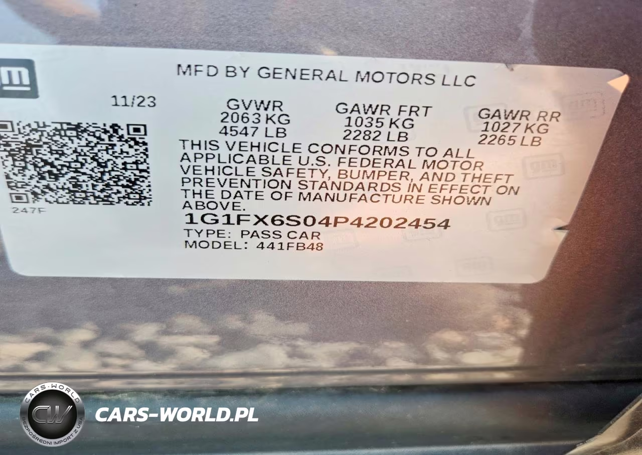 2023 Chevrolet Bolt Ev 2Lt VIN:1G1FX6S04P4202454 - 12