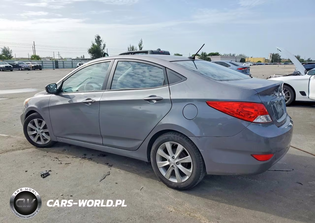 2014 Hyundai Accent Gls VIN:KMHCT4AE0EU637116 - 2