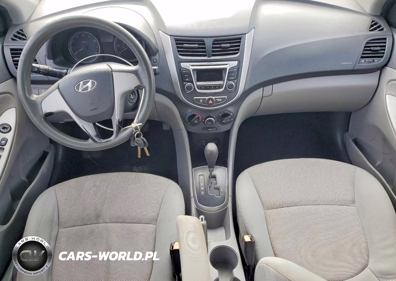 2014 Hyundai Accent Gls VIN:KMHCT4AE0EU637116 - 8