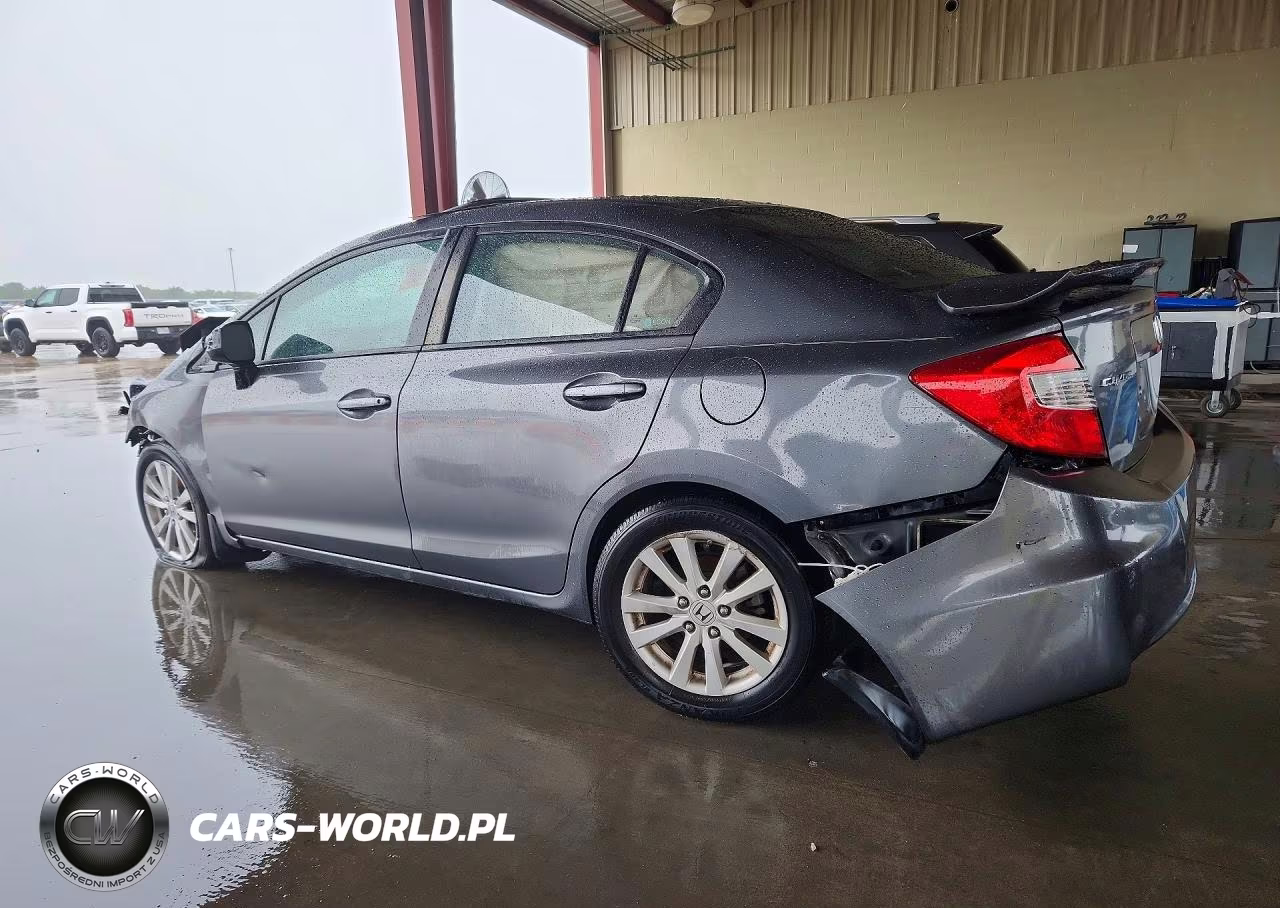 2012 Honda Civic Exl VIN:2HGFB2F94CH549675 - 2
