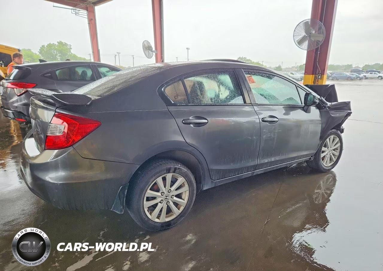 2012 Honda Civic Exl VIN:2HGFB2F94CH549675 - 3