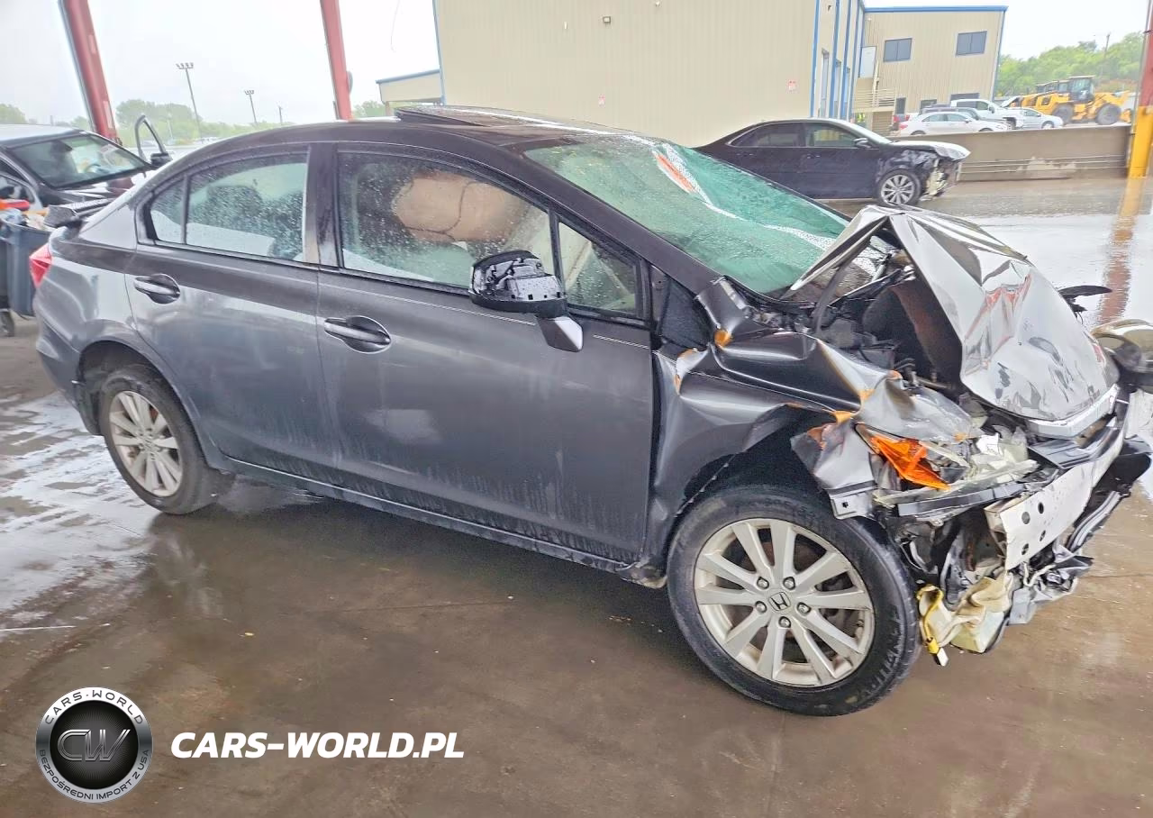 2012 Honda Civic Exl VIN:2HGFB2F94CH549675 - 4