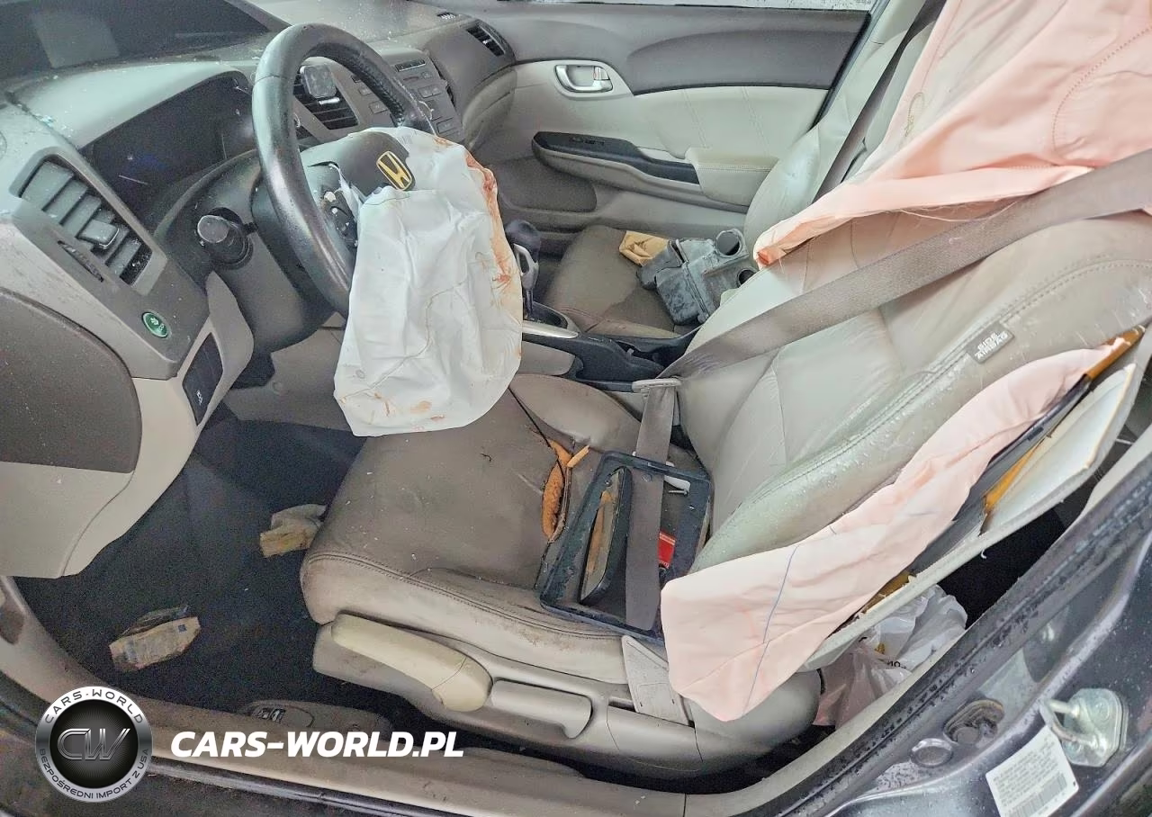 2012 Honda Civic Exl VIN:2HGFB2F94CH549675 - 7