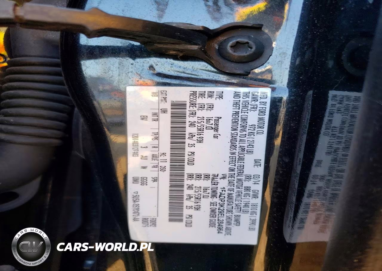 2014 Ford Focus Se VIN:1FADP3K29EL284964 - 13