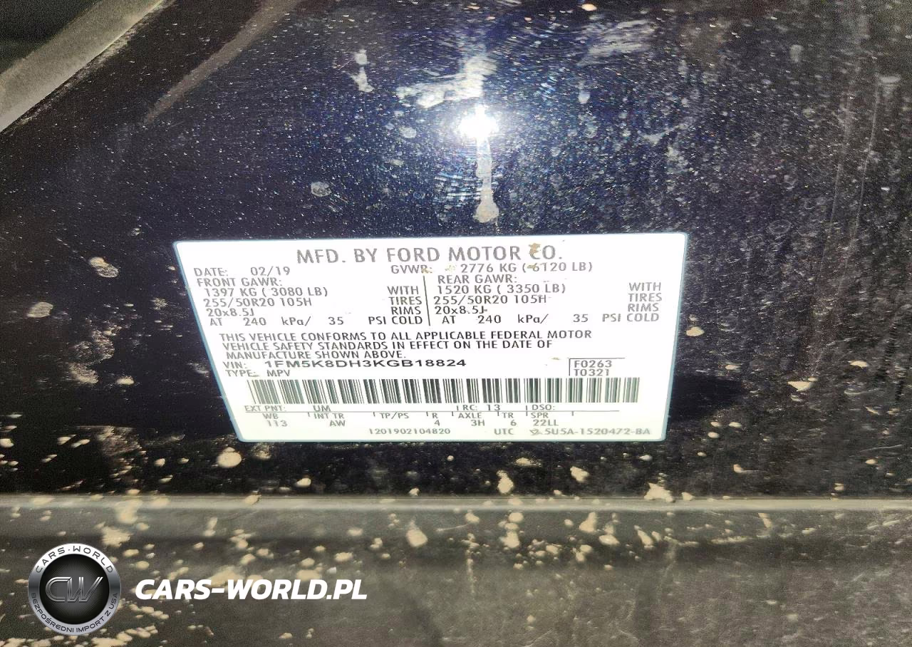 2019 Ford Explorer Xlt VIN:1FM5K8DH3KGB18824 - 13