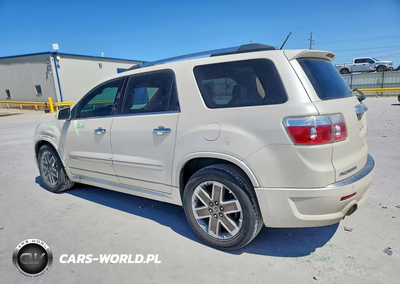 2012 GMC Acadia Denali VIN:1GKKRTED5CJ404670 - 2