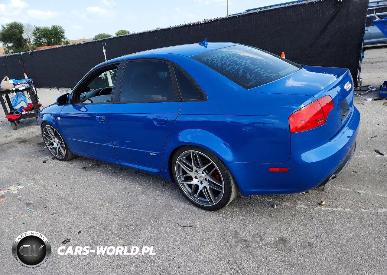 2008 Audi A4 S-Line 2.0T Turbo VIN:WAUBF78E88A160761 - 2
