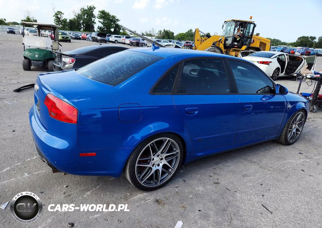 2008 Audi A4 S-Line 2.0T Turbo VIN:WAUBF78E88A160761 - 3