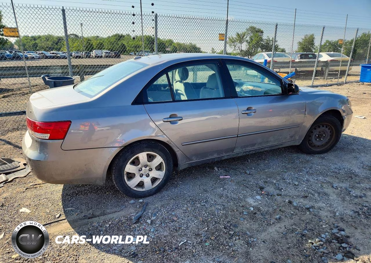 2008 Hyundai Sonata Gls VIN:5NPET46C38H341932 - 3