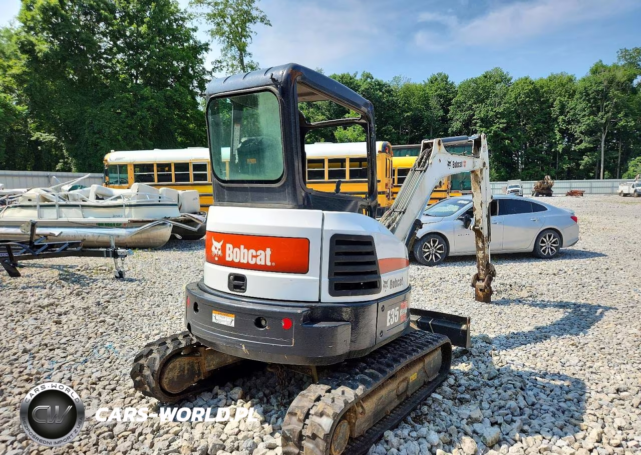 2012 Bobcat E35 Mini Excavator VIN:A93K15606 - 4