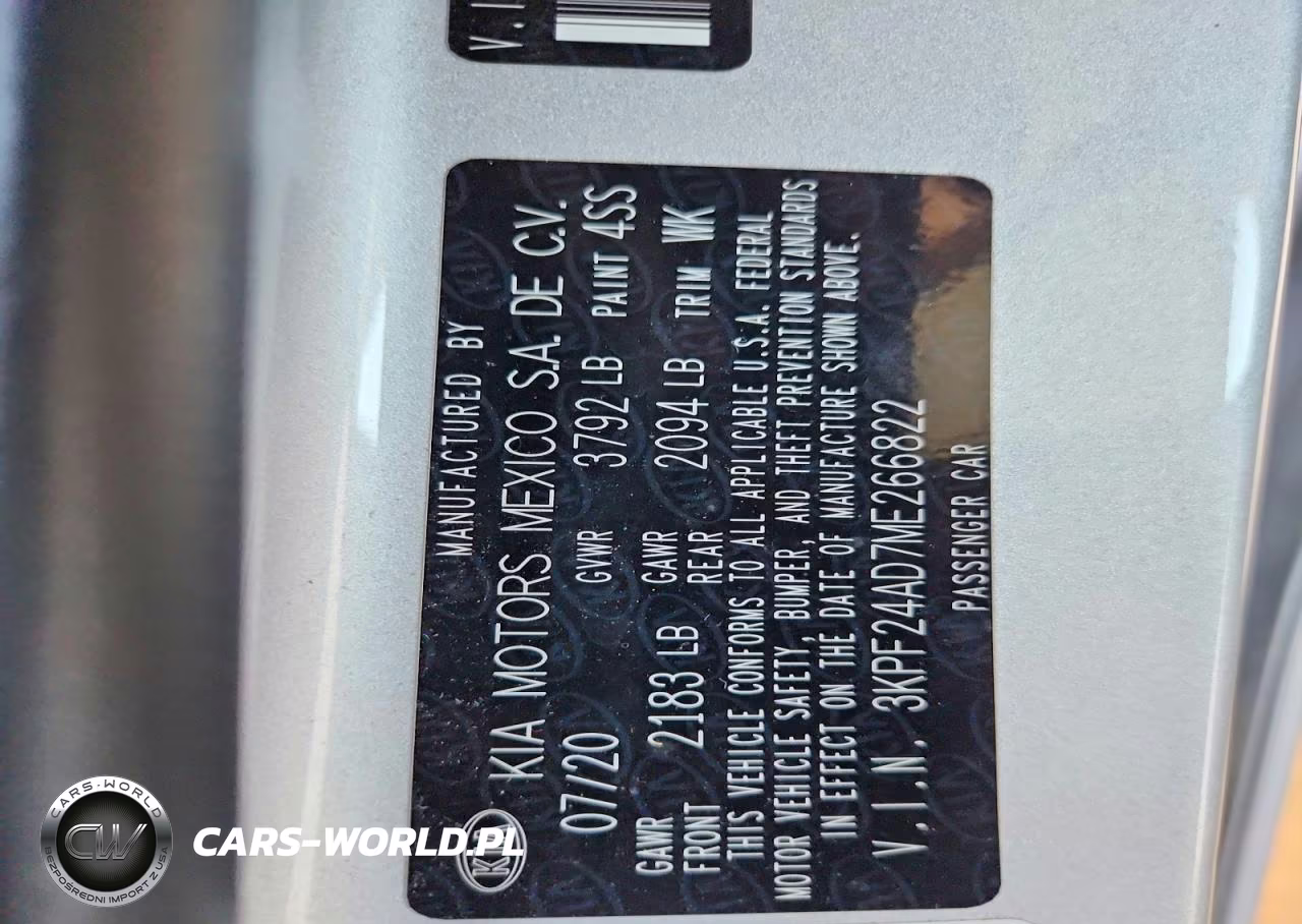 2021 Kia Forte Lxs VIN:3KPF24AD7ME266822 - 12
