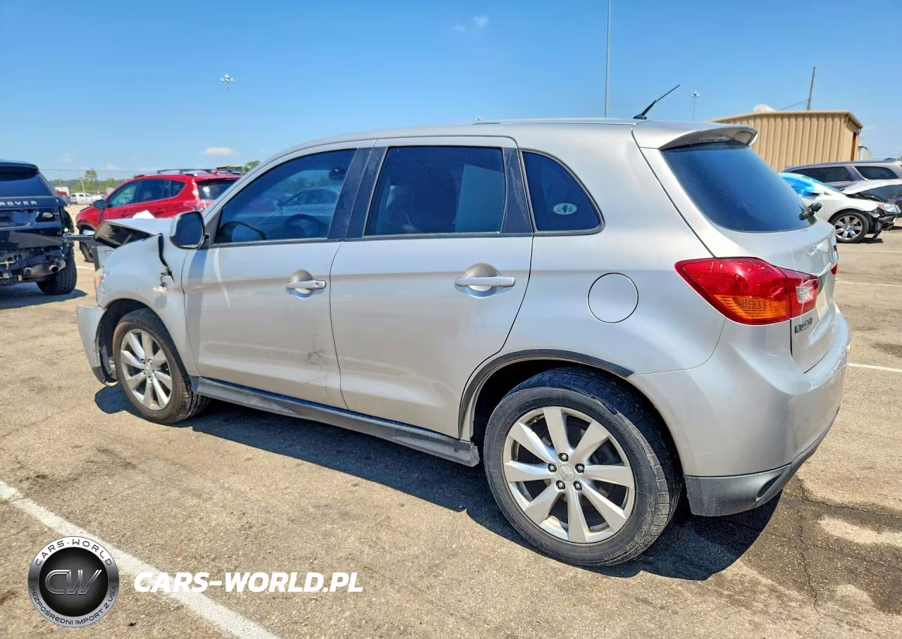 2014 Mitsubishi Outlander Sport Es VIN:4A4AR3AU9EE010610 - 2