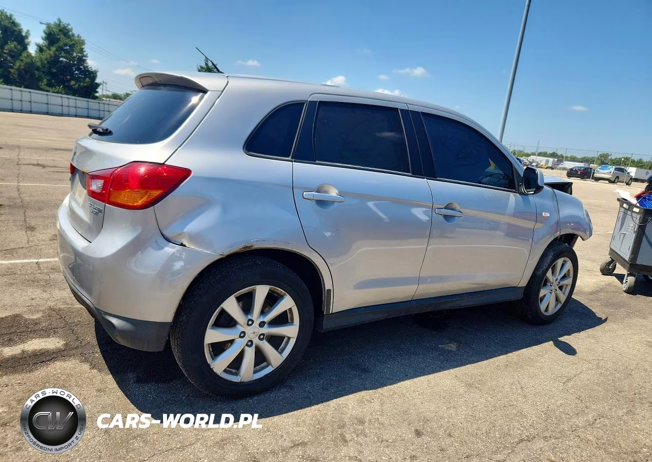 2014 Mitsubishi Outlander Sport Es VIN:4A4AR3AU9EE010610 - 3