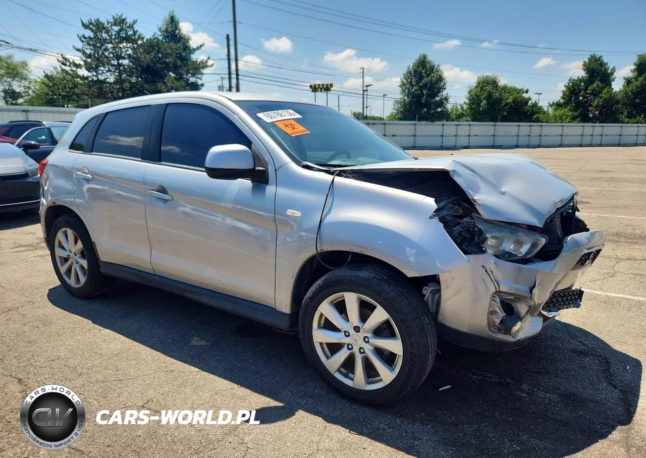 2014 Mitsubishi Outlander Sport Es VIN:4A4AR3AU9EE010610 - 4