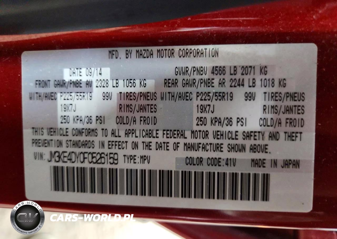 2015 Mazda Cx-5 Gt VIN:JM3KE4DY0F0526159 - 13