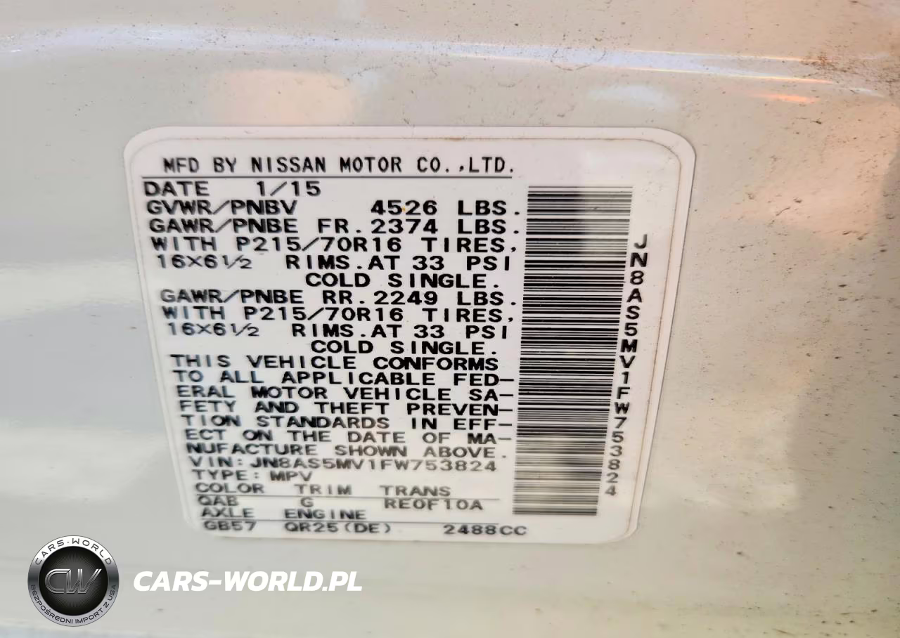 2015 Nissan Rogue Select S VIN:JN8AS5MV1FW753824 - 13