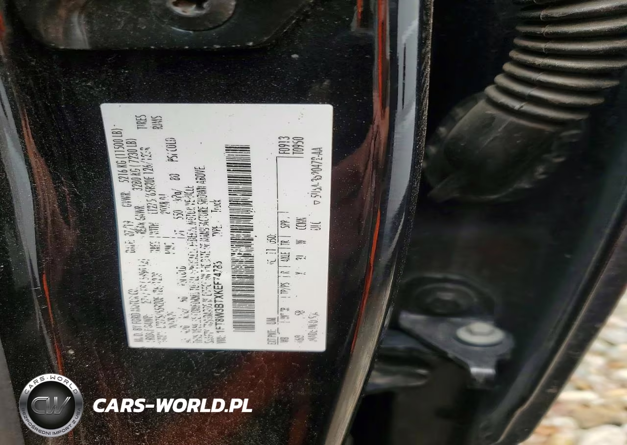 2019 Ford F350 Super Duty VIN:1FT8W3BTXKEF74783 - 13