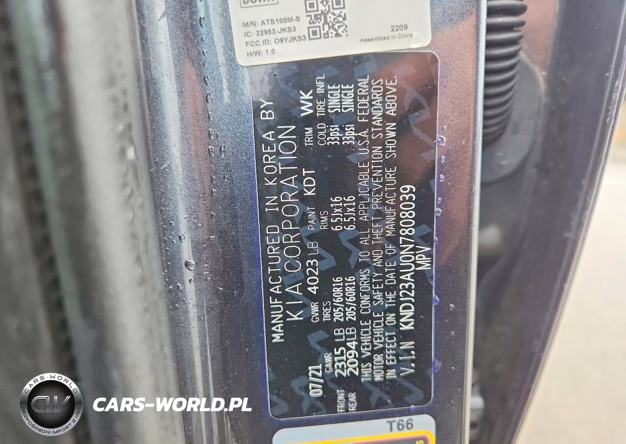 2022 Kia Soul Lx VIN:KNDJ23AU0N7808039 - 12