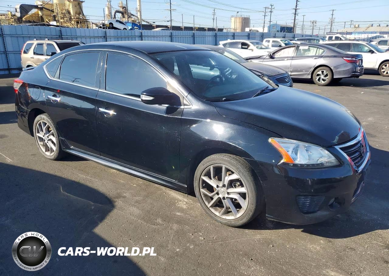 2015 Nissan Sentra Sr VIN:3N1AB7AP9FY383599 - 4