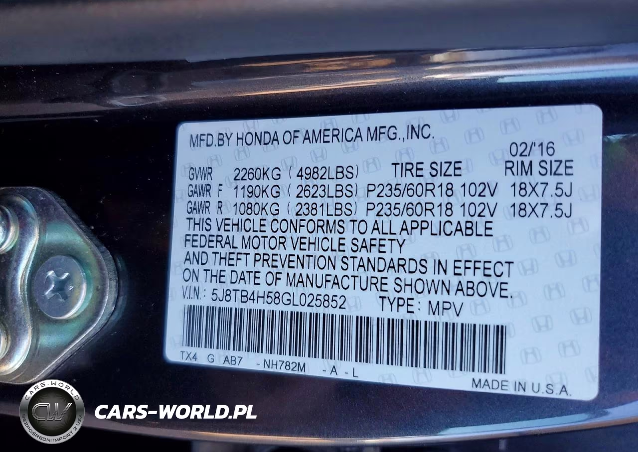 2016 Acura Rdx Technology VIN:5J8TB4H58GL025852 - 13