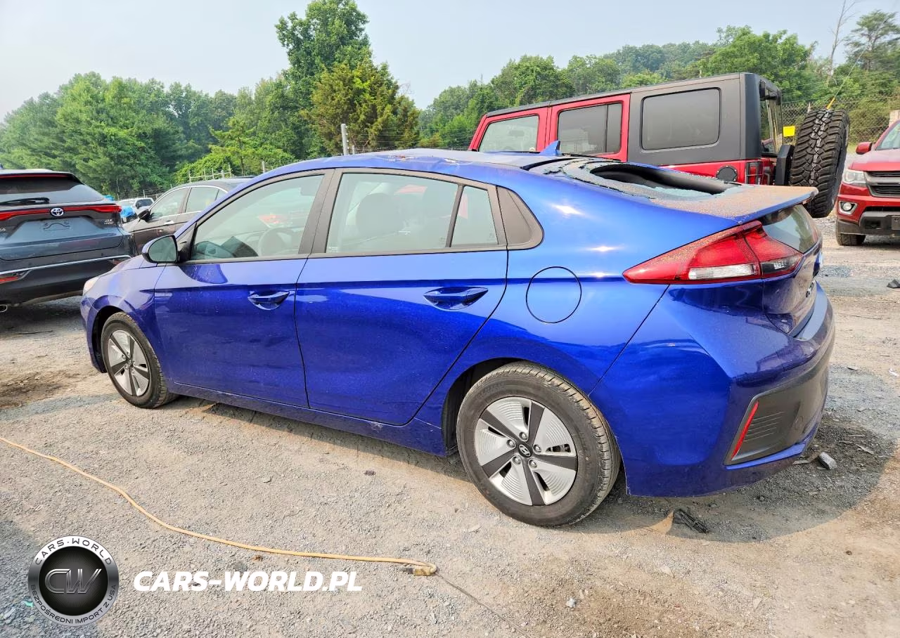 2022 Hyundai Ioniq Blue VIN:KMHC65LC0NU275152 - 2