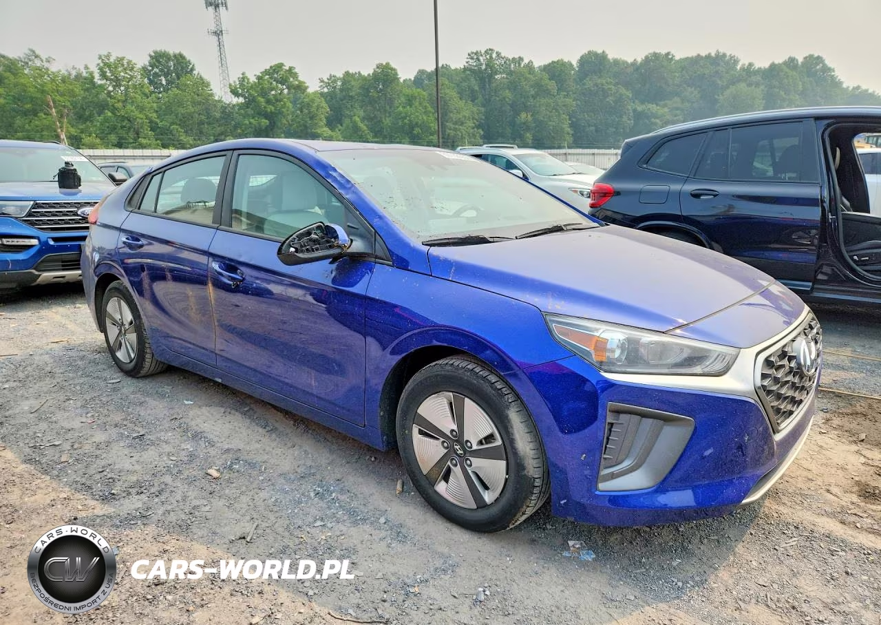 2022 Hyundai Ioniq Blue VIN:KMHC65LC0NU275152 - 4