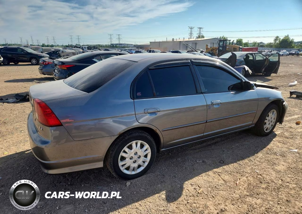 2004 Honda Civic Lx VIN:2HGES15524H518639 - 3
