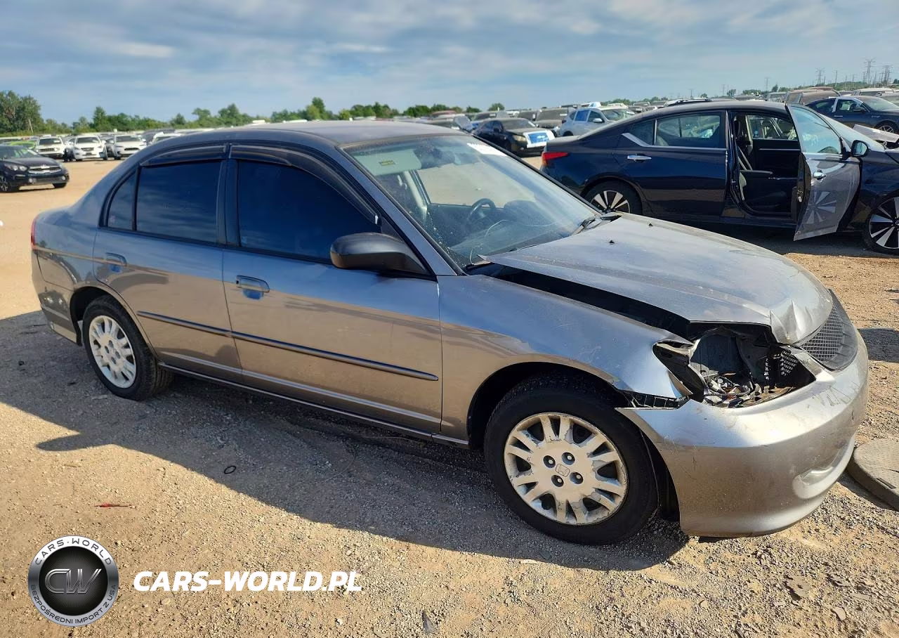 2004 Honda Civic Lx VIN:2HGES15524H518639 - 4