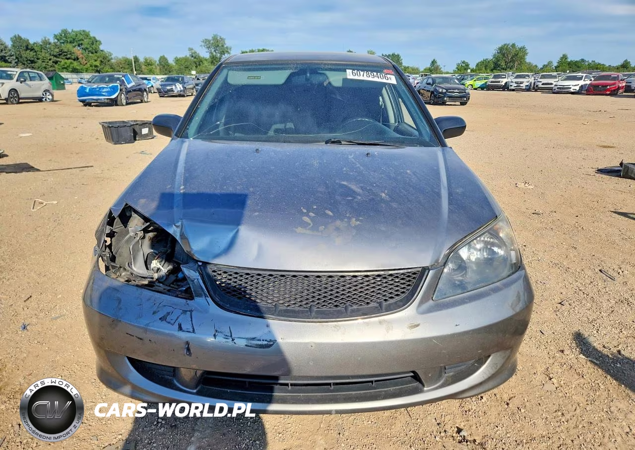2004 Honda Civic Lx VIN:2HGES15524H518639 - 5