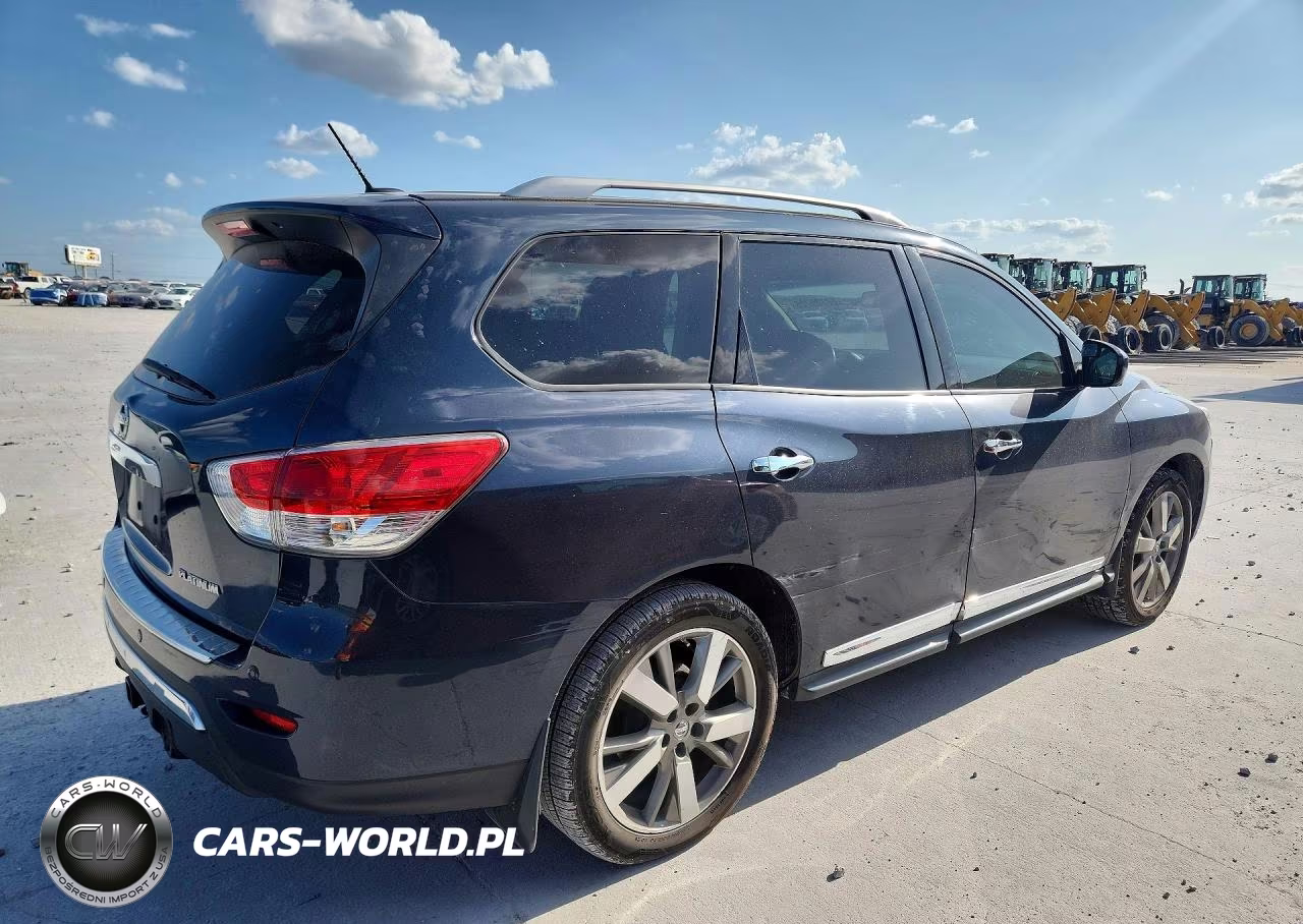 2014 Nissan Pathfinder Platinum VIN:5N1AR2MN3EC679534 - 3