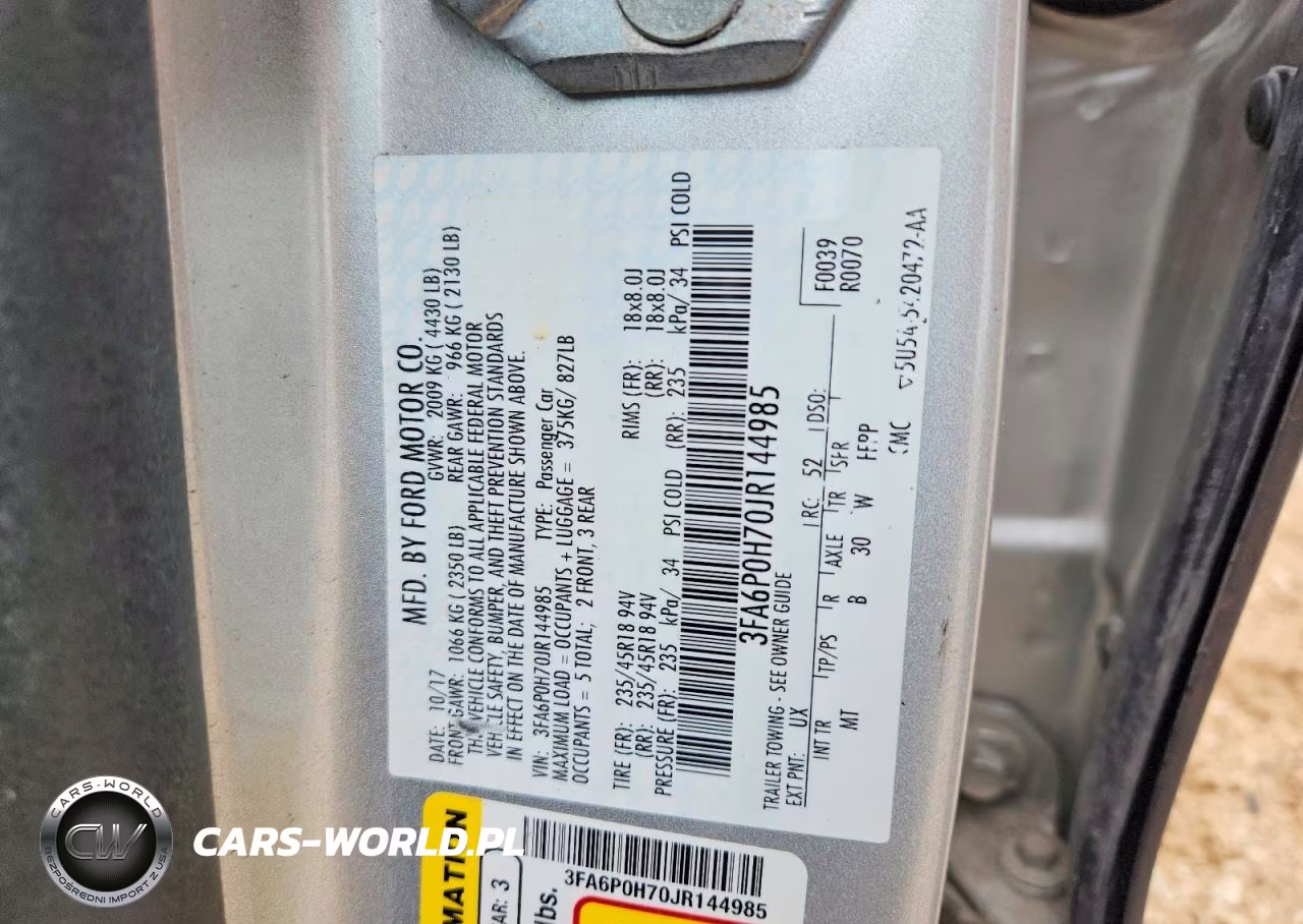 2018 Ford Fusion Se VIN:3FA6P0H70JR144985 - 12