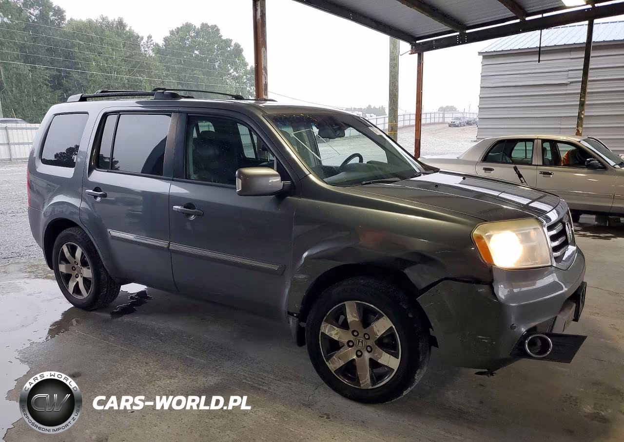 2012 Honda Pilot Touring VIN:5FNYF4H91CB038581 - 4