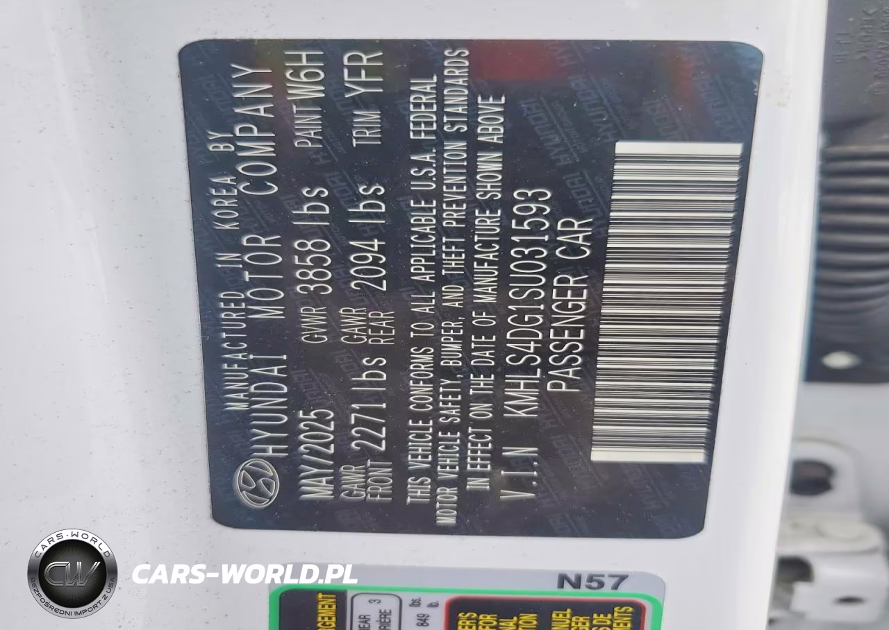 2025 Hyundai Elantra Sel VIN:KMHLS4DG1SU031593 - 12