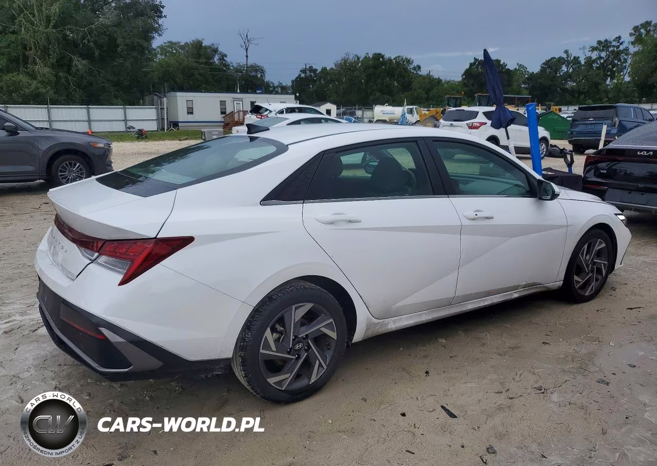 2025 Hyundai Elantra Sel VIN:KMHLS4DG1SU031593 - 3