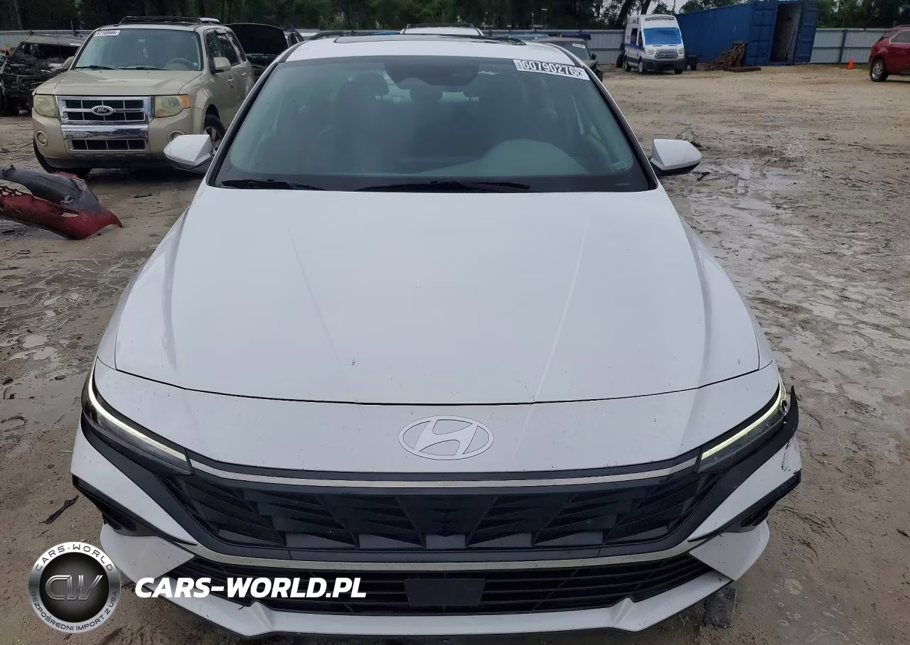 2025 Hyundai Elantra Sel VIN:KMHLS4DG1SU031593 - 5