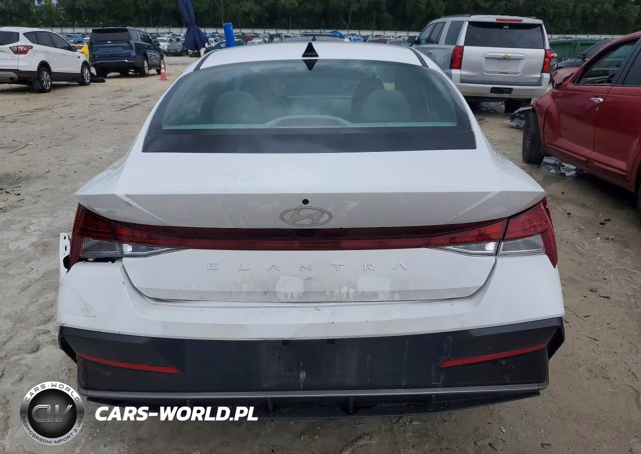 2025 Hyundai Elantra Sel VIN:KMHLS4DG1SU031593 - 6