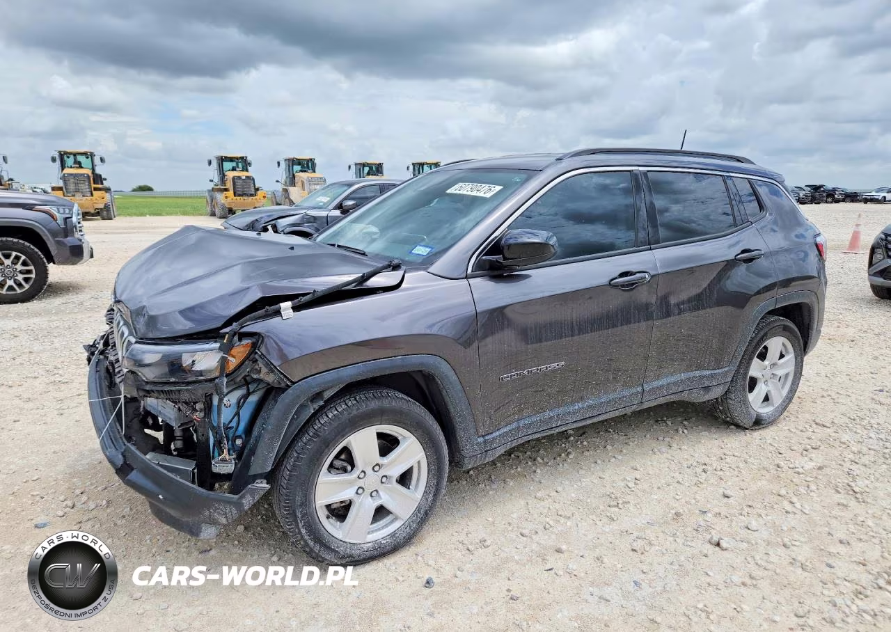 2022 Jeep Compass Latitude VIN:3C4NJCBB7NT137238 - 1