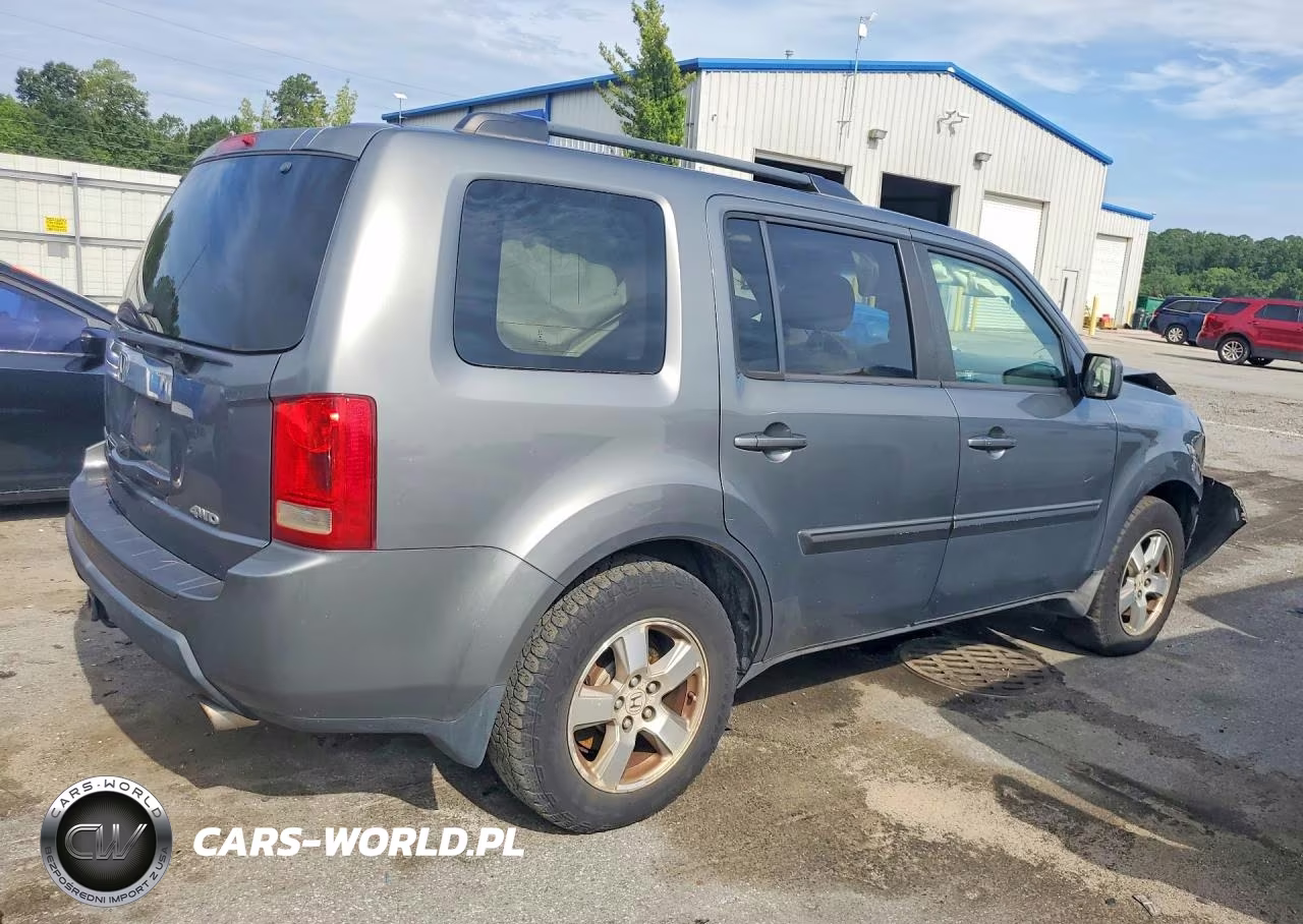 2009 Honda Pilot Exl VIN:5FNYF48519B035587 - 3