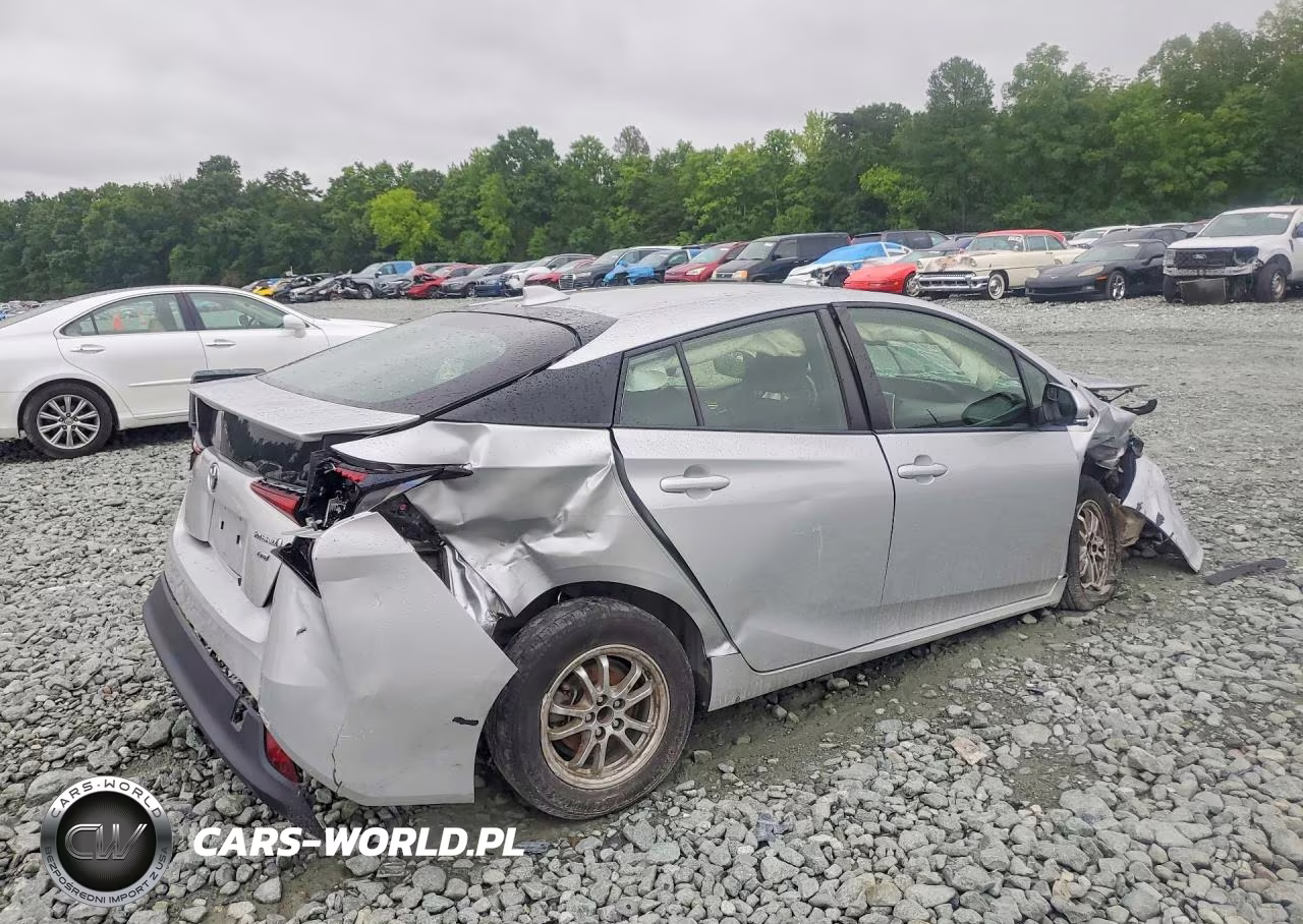 2022 Toyota Prius L Eco VIN:JTDKAMFU5N3161554 - 3