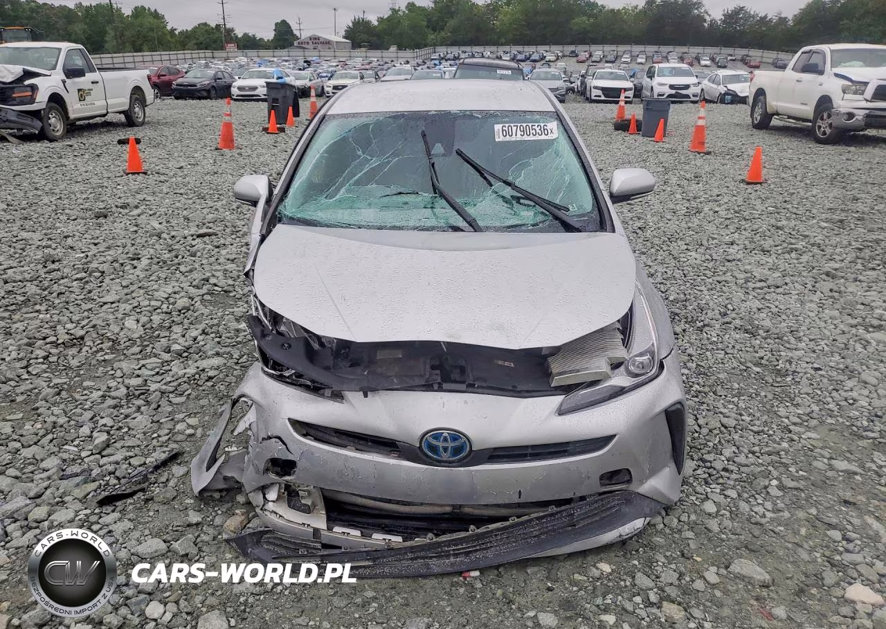 2022 Toyota Prius L Eco VIN:JTDKAMFU5N3161554 - 5