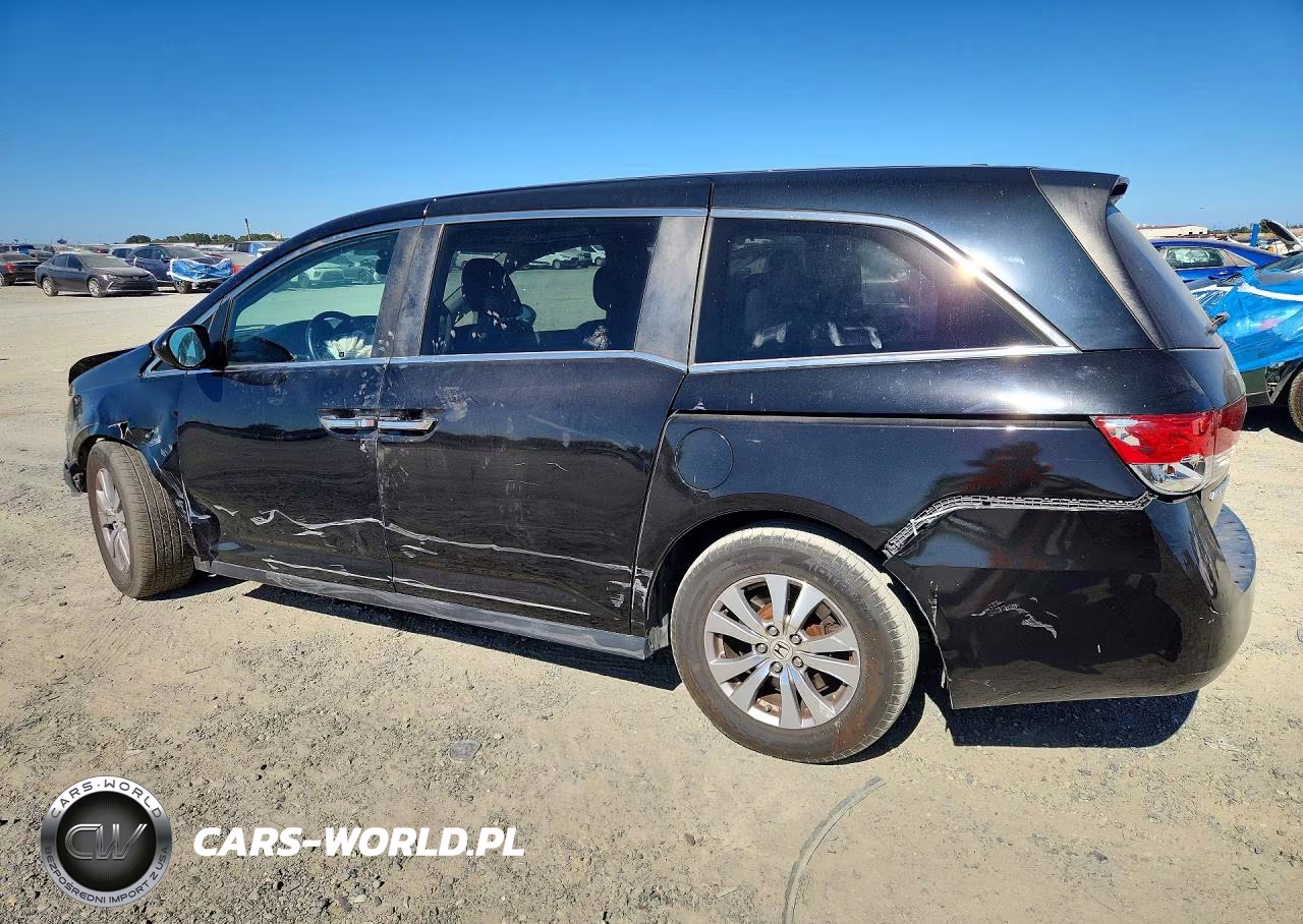 2017 Honda Odyssey Exl VIN:5FNRL5H69HB012780 - 2