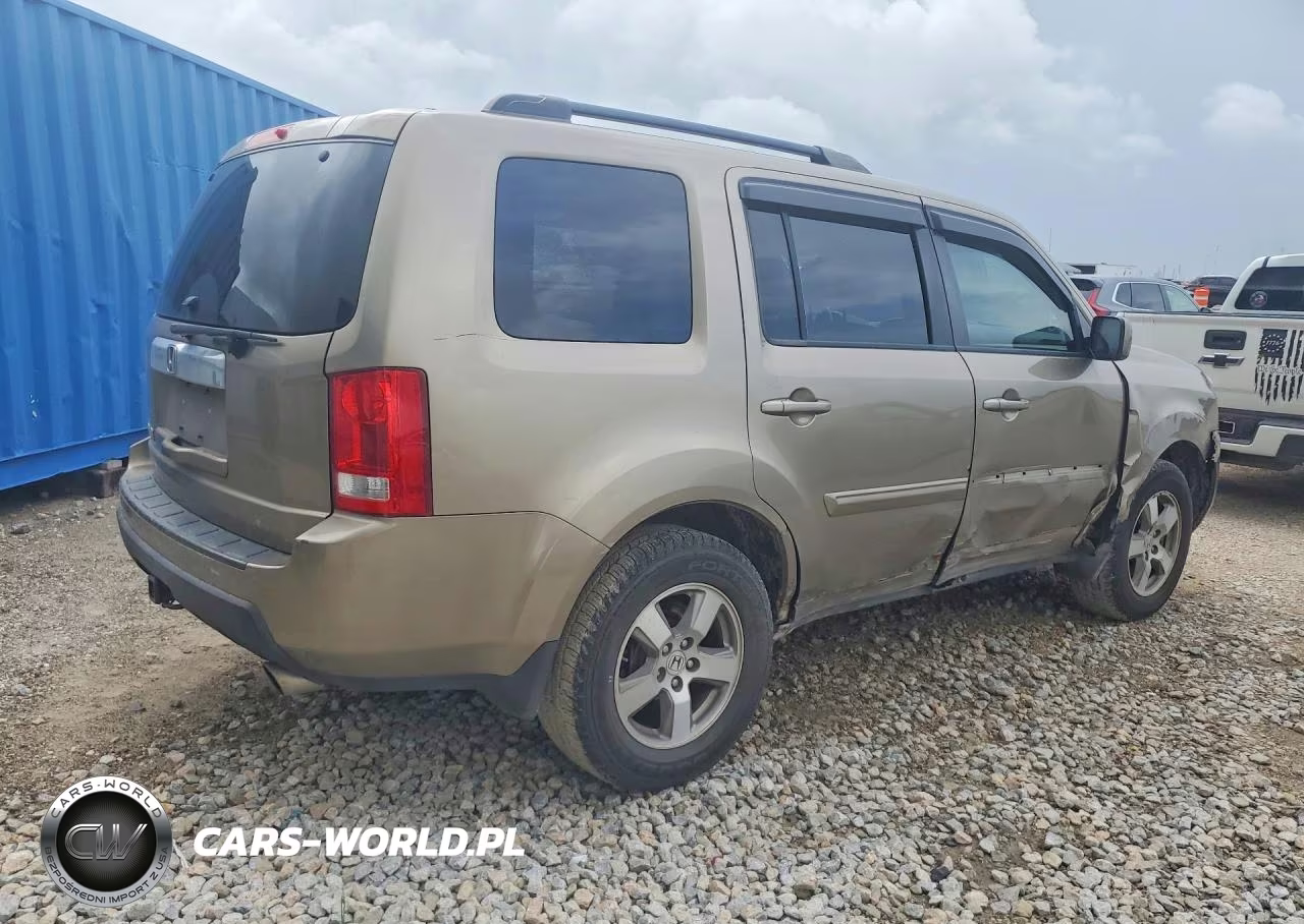 2010 Honda Pilot Exl VIN:5FNYF3H54AB020970 - 3