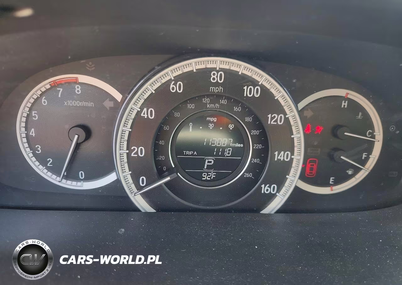 2016 Honda Accord Ex VIN:1HGCR2F75GA128386 - 9