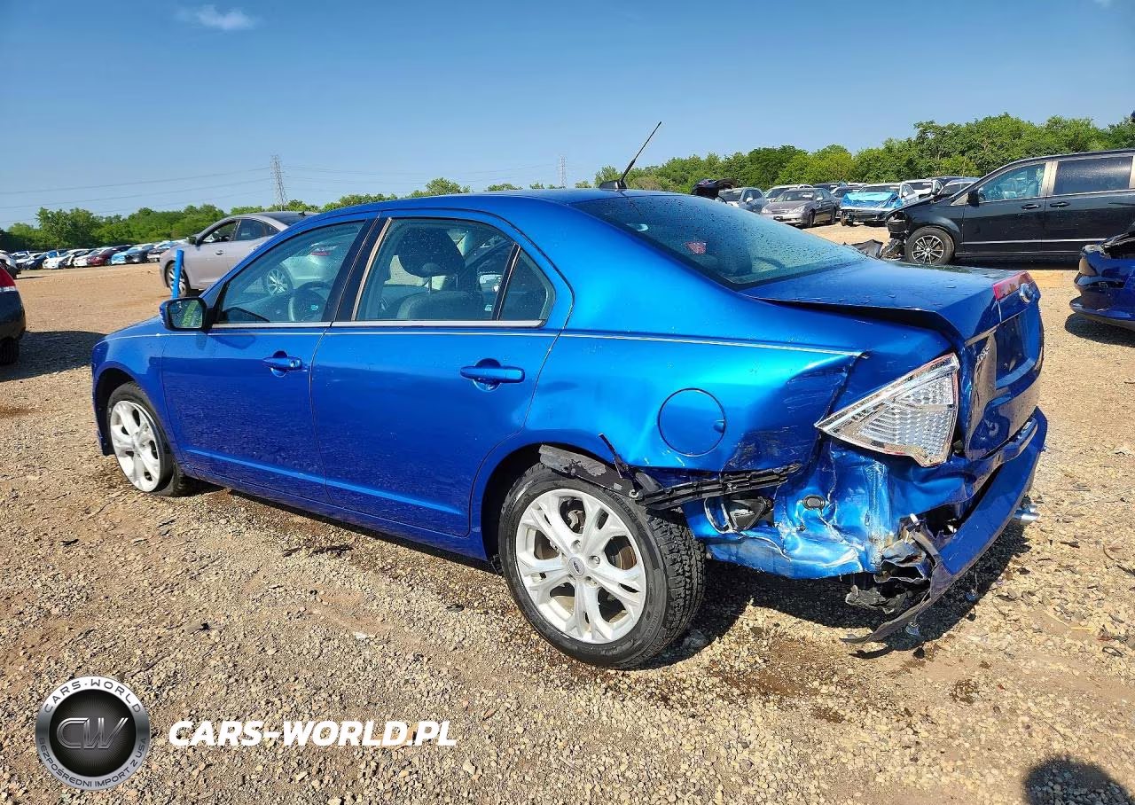 2012 Ford Fusion Se VIN:3FAHP0HA2CR168003 - 2