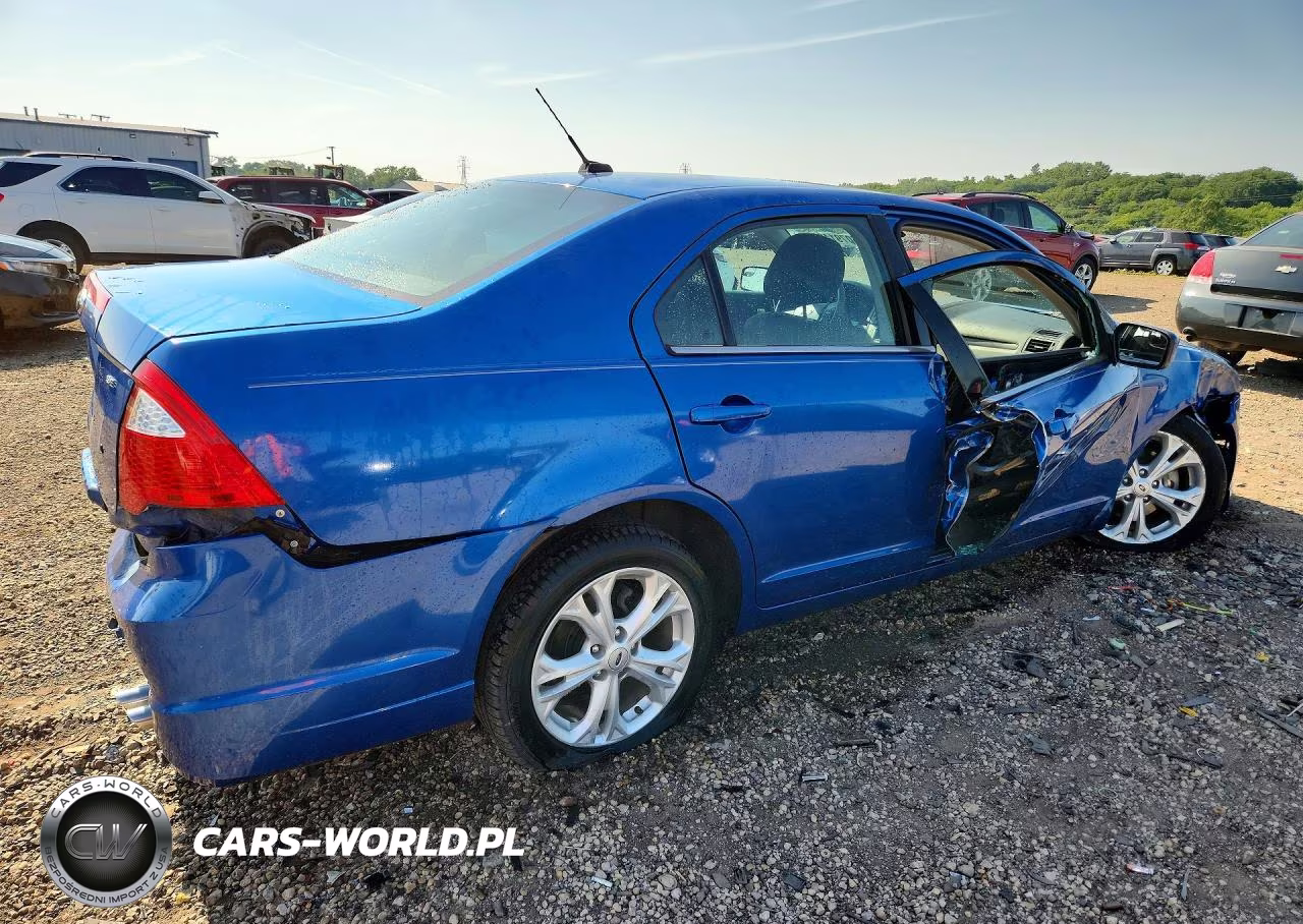 2012 Ford Fusion Se VIN:3FAHP0HA2CR168003 - 3