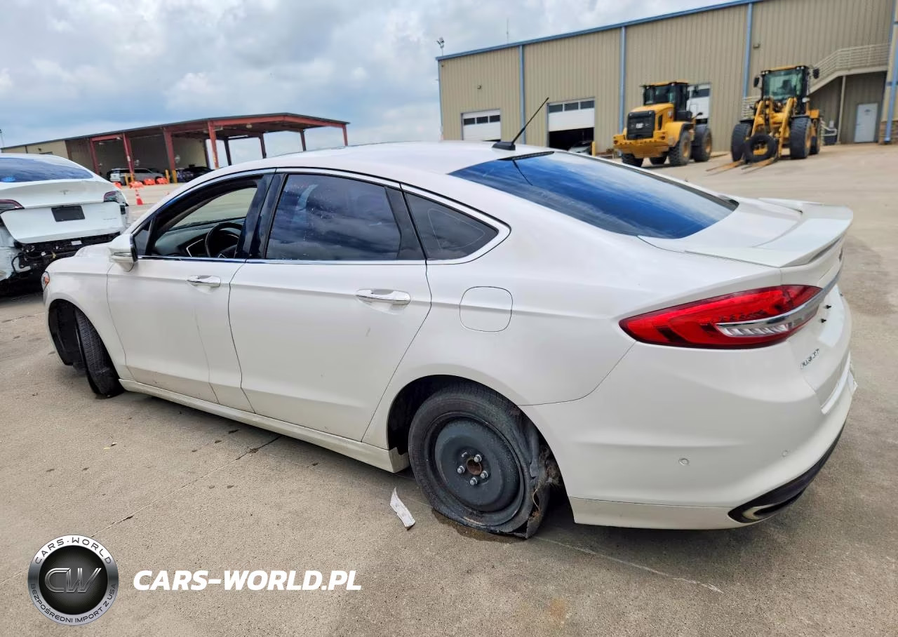 2017 Ford Fusion Titanium VIN:3FA6P0K91HR266775 - 2